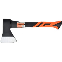 Изображение товара Топор кованый ЕРМАК с фиберглассовой двухкомпонентной ручкой 800г (662-429)