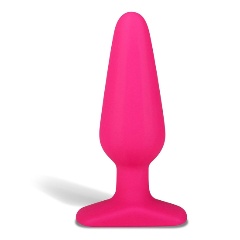 Изображение товара Анальный плаг EROTIC FANTASY розовый из силикона 14 см для удовольствия