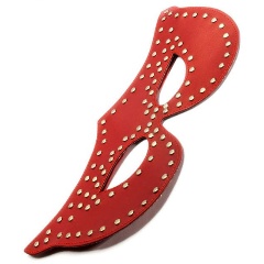 Изображение товара Маска EROTICON с заклёпками, красная