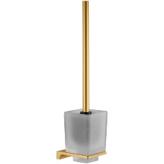 Изображение товара Ёршик для унитаза Rav Slezak NIL NLA0500ZK, золото брашированное