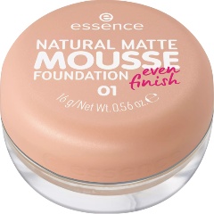 Изображение товара Тональная основа мусс ESSENCE Natural Matte Mousse Foundation, 01