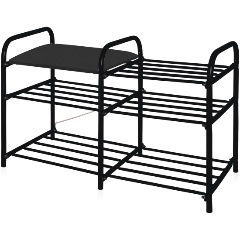 Изображение товара Этажерка Nika "Люкс" для обуви, 3-х ярусная, ЭТЛ3-1/Ч