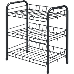 Изображение товара Этажерка для обуви NIKA (ЭТ4/Ч черный)