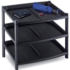 Изображение товара Этажерка для обуви ПОЛИМЕРБЫТ Elit 3 полки (4389003)