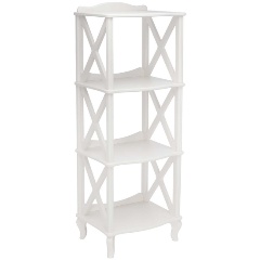 Изображение товара Этажерка-стеллаж Мебелик Джульетта-3 молочный дуб