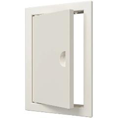 Изображение товара Люк ревизионный EVECS ЛР, отверстие 146х196, общий размер 168х218 (пластик) Ivory