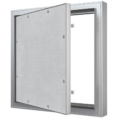 Изображение товара Люк ревизионный EVECS D Ceramo Comfort 400х300 скрыт.монтаж усил.петля (алюминий)