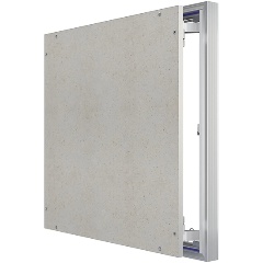 Изображение товара Люк ревизионный EVECS D Ceramo Optimum 600х600 скрыт.монтаж петля (алюминий)