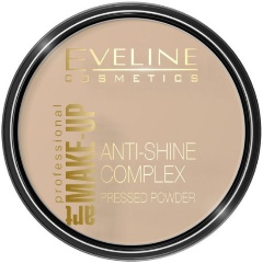 Изображение товара Минеральная матирующая пудра EVELINE Anti-Shine Complex с шелком, тон 31 transparent
