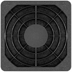 Изображение товара Решетка для вентилятора ExeGate EG-060PSFB 60x60 с фильтром (EX295252RUS)