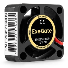 Изображение товара ExeGate EX02510B2P 12В DC 25x25x10мм 2pin (EX295213RUS)