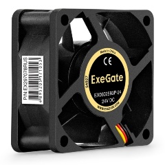 Изображение товара ExeGate EX06025B3P-24 24В DC 60x60x25мм 3pin (EX297078RUS)