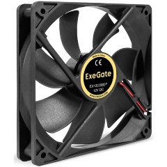 Изображение товара Вентилятор для корпуса ExeGate EX12025B2P 12В 120x120x25мм 2pin