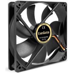 Изображение товара Вентилятор для корпуса ExeGate EX12025B3PM 12В DC 120x120x25 мм