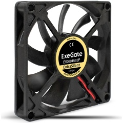 Изображение товара ExeGate ExtraSilent ES08015S2P 12В DC 80x80x15мм 2pin (EX295233RUS)