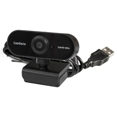 Изображение товара Веб-камера EXEGATE Stream C925 FullHD T-Tripod черный