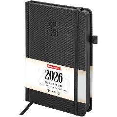 Изображение товара Ежедневник BRAUBERG Plain 2026 под кожу А5 датированный