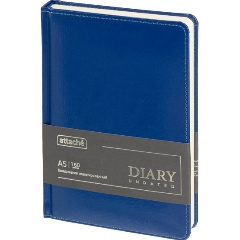 Изображение товара Ежедневник недатированный ATTACHE Priority А5, 143х210мм, 160л, синий