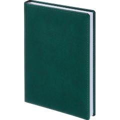 Изображение товара Ежедневник недатированный зелёный А5 176 листов ATTACHE Сиам