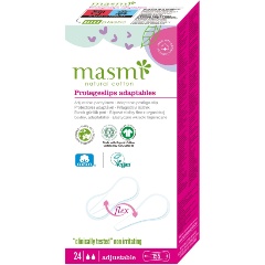 Изображение товара Ежедневные гигиенические прокладки MASMI Natural Cotton Мультиформ, 30 шт