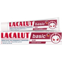 Изображение товара Зубная паста LACALUT basic gum, 75 мл