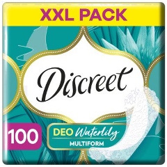 Изображение товара Ежедневные прокладки Discreet Deo Водяная лилия, Multiform, 100 шт
