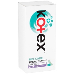 Изображение товара Ежедневные прокладки Kotex БИО-КЭА Длинные, 18 шт