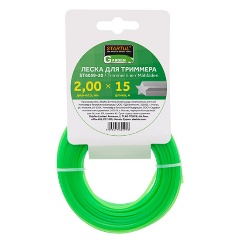 Изображение товара Леска 2.0 мм х 15 м звезда STARTUL GARDEN ST6059-20