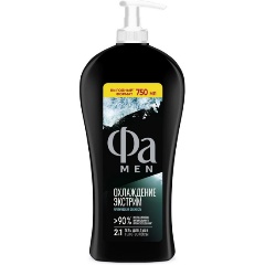 Изображение товара Гель для душа ФА Охлаждение экстрим, 750 мл