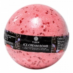 Изображение товара Бурлящий шар FABRIK для ванны Ягодное мороженное, 120 г