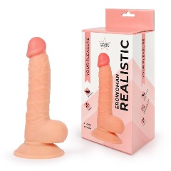 Изображение товара Фаллоимитатор BIOR TOYS Телесный Erowoman - 19,5 см