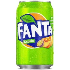 Изображение товара Напиток газированный FANTA Экзотик алюминиевая банка 0,33 л