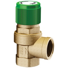 Изображение товара Предохранительный клапан FAR 6 BAR, 1/2" (НР-ВР)