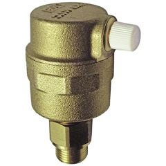 Изображение товара Воздухоотводчик FAR GAISER автом. прямой с бок. выпуском 1/2"НР с обр.клап.,латун.