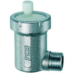 Изображение товара Воздухоотводчик FAR GAISER автом. углов., 3/4"НР хромированный