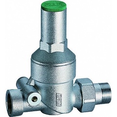 Изображение товара Редуктор давления FAR хромированный 1/2" (ВР-НР), без манометра