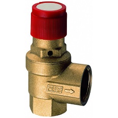 Изображение товара Предохранительный клапан FAR латунный 5 бар, 1/2" ВР