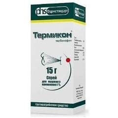 Изображение товара Термикон спрей 1% 15г против грибка кожи ФАРМСТАНДА