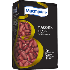 Изображение товара Фасоль МИСТРАЛЬ Кидни темно-красная 450 г