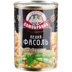 Изображение товара Фасоль Скатерть самобранка Белая 425 мл