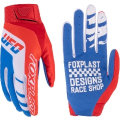 Изображение товара Велоперчатки спортивные FASTGOOSE G130-42, S (Asia M) красный, белый, голубой