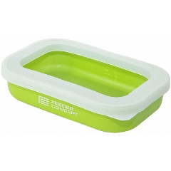 Изображение товара Коробка рыболовная FEEDER CONCEPT FC BAIT BOX WITH OPEN LID р.S для наживки с крышкой 155х100х35мм (0.3л)