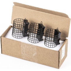 Изображение товара Набор металлических фидерных кормушек FC M1 БОЛЬШАЯ КОРМОЁМКОСТЬ РЕКА 80г, 100г, 120г, 3шт.