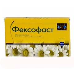 Изображение товара Лекарственное средство ФЕКСОФАСТ ТАБ П/О 180МГ №10