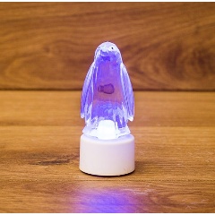 Изображение товара Фигура светодиодная NEON-NIGHT "Пингвин" 9 см с эффектом смены цвета, 501-052