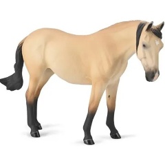 Изображение товара Фигурка Collecta 80002b Лошадь жеребец Лузитано cветло-буланый Deluxe