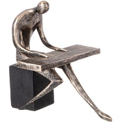 Изображение товара Фигурка декоративная LEFARD "абстракция. пианист" 18х16х18 см