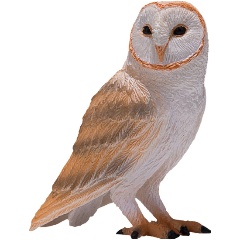 Изображение товара Фигурка KONIK AMW2014 Обыкновенная сипуха - коллекционная игрушка для детей