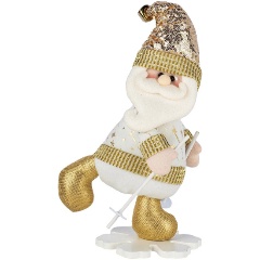 Изображение товара Фигурка новогодняя Magic Time мягконабивная Дед Мороз 31 см