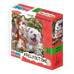 Изображение товара Фигурный деревянный пазл НЕСКУЧНЫЕ ИГРЫ 8416 MIMI Puzzles